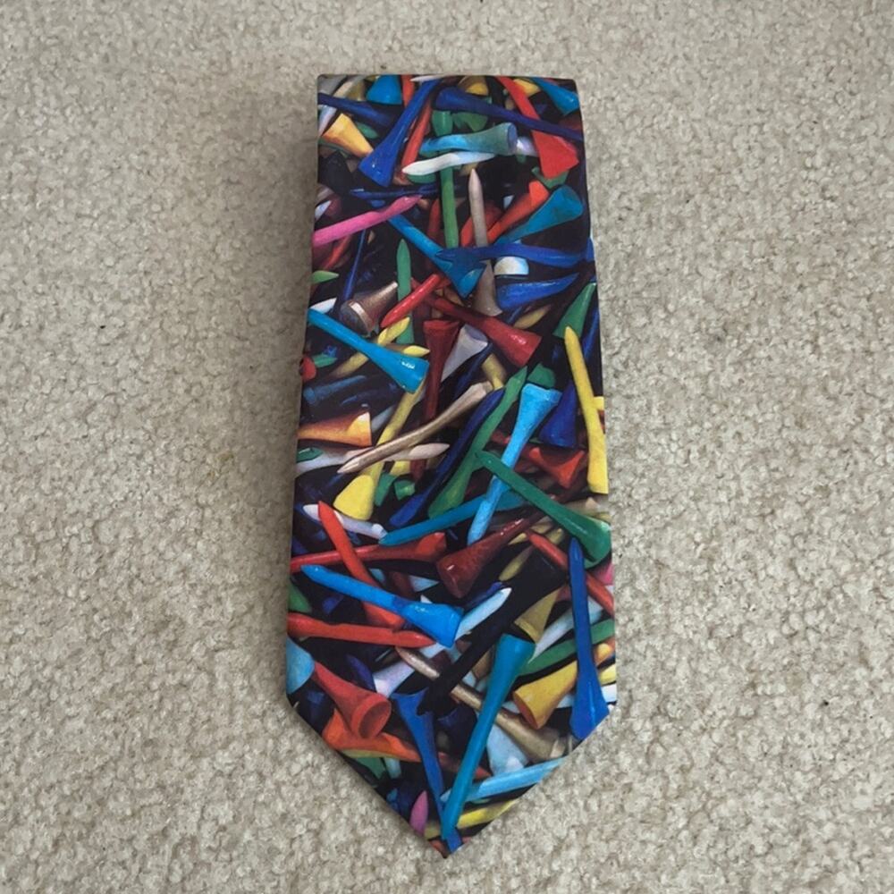 VTG Ralph Marlin Golf Tees Tie